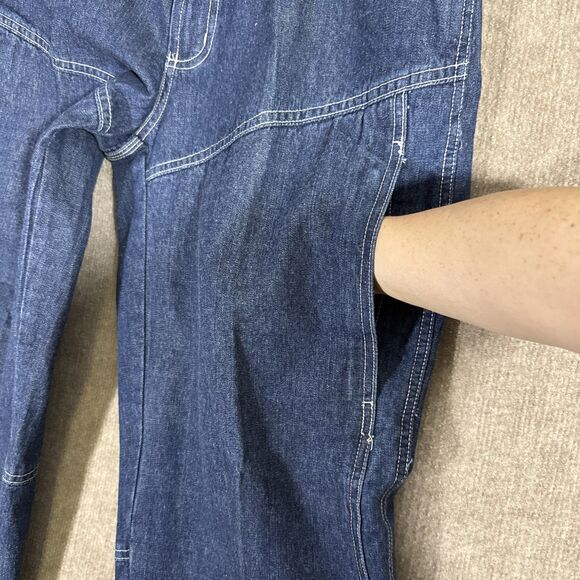 NWT Emergency Exit Carpenter Pocket Jeans‎ Denim Workwear 32 W 28L - Picture 7 of 9